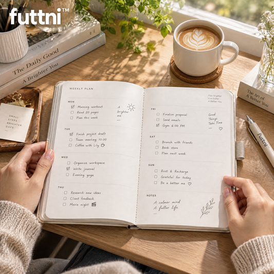 futtni™ ArcBound Weekly Planner — scene