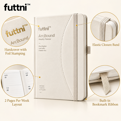 futtni™ ArcBound Weekly Planner — detail