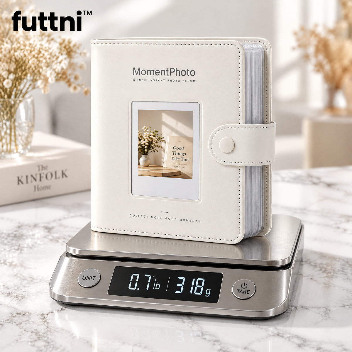 futtni™ MomentPhoto Album — weight and presentation