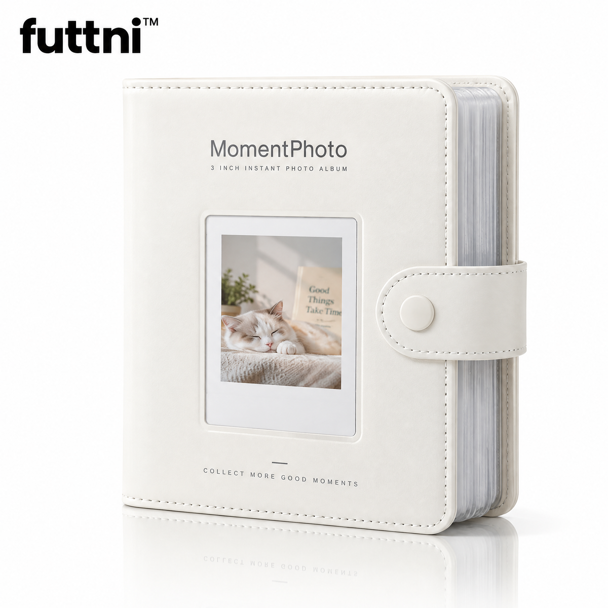futtni™ MomentPhoto Album — white background
