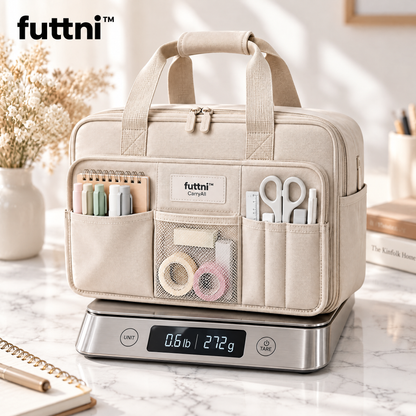 futtni™ CarryAll Journal Tote — weight and presentation