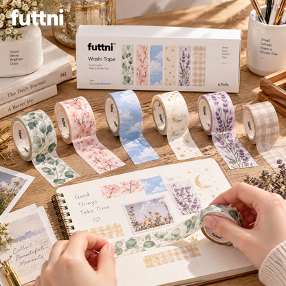 futtni™ Washi Tape Theme Set — scene