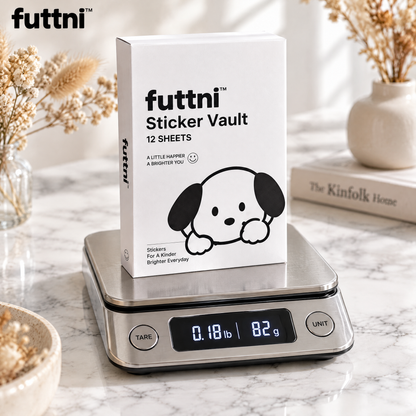 futtni™ Sticker Vault Pack — weight and presentation
