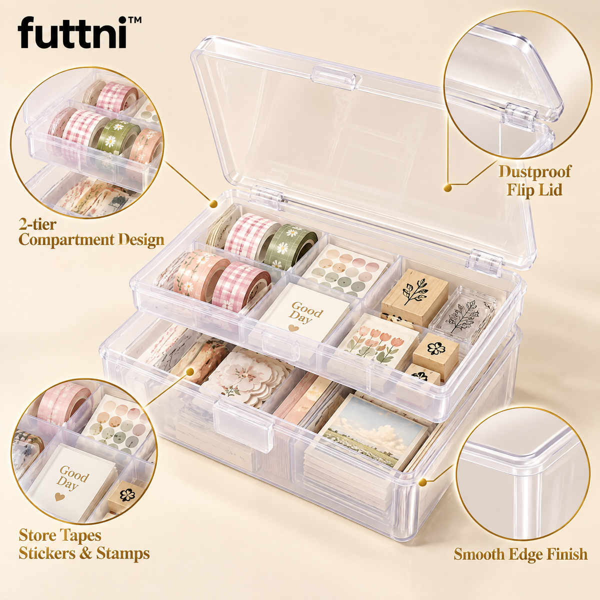 futtni™ MemoNote Stack — detail