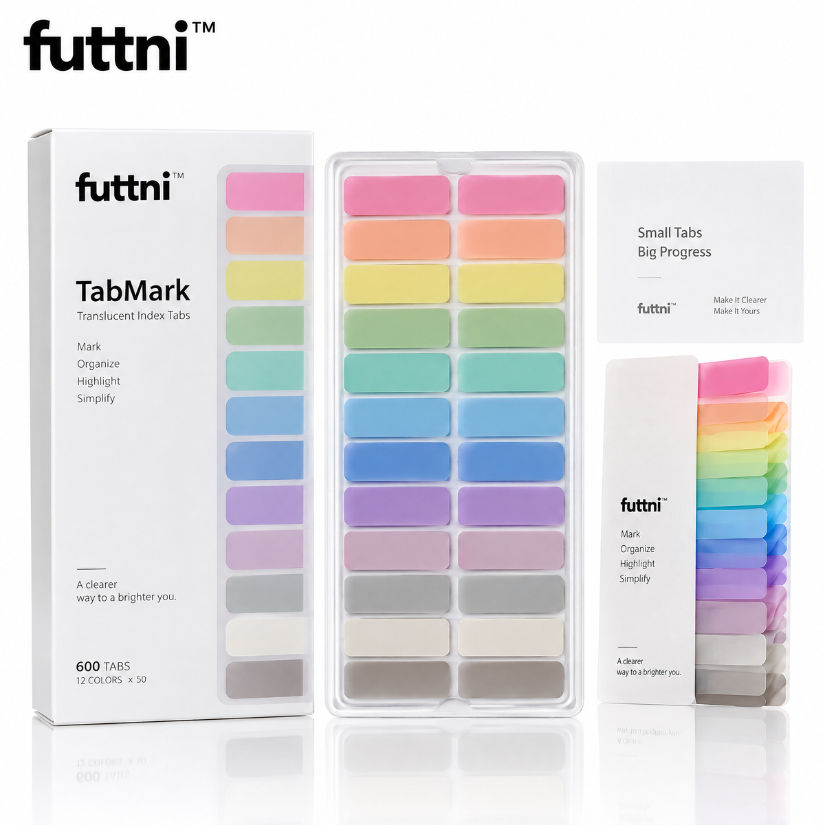 futtni™ TabMark Divider Set — white background