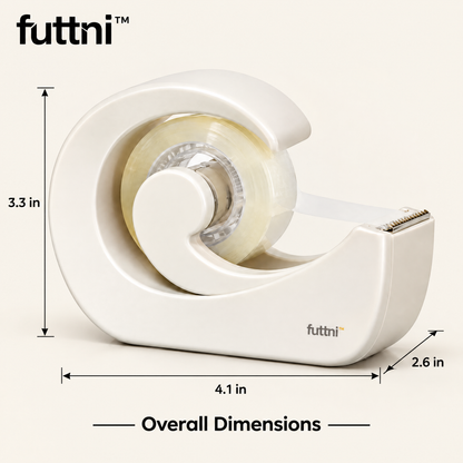 futtni™ Spiral Tape Dispenser — size and presentation